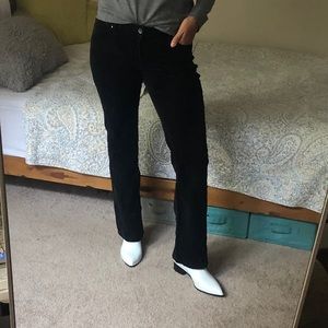 Black corduroy jeans Christopher Blue